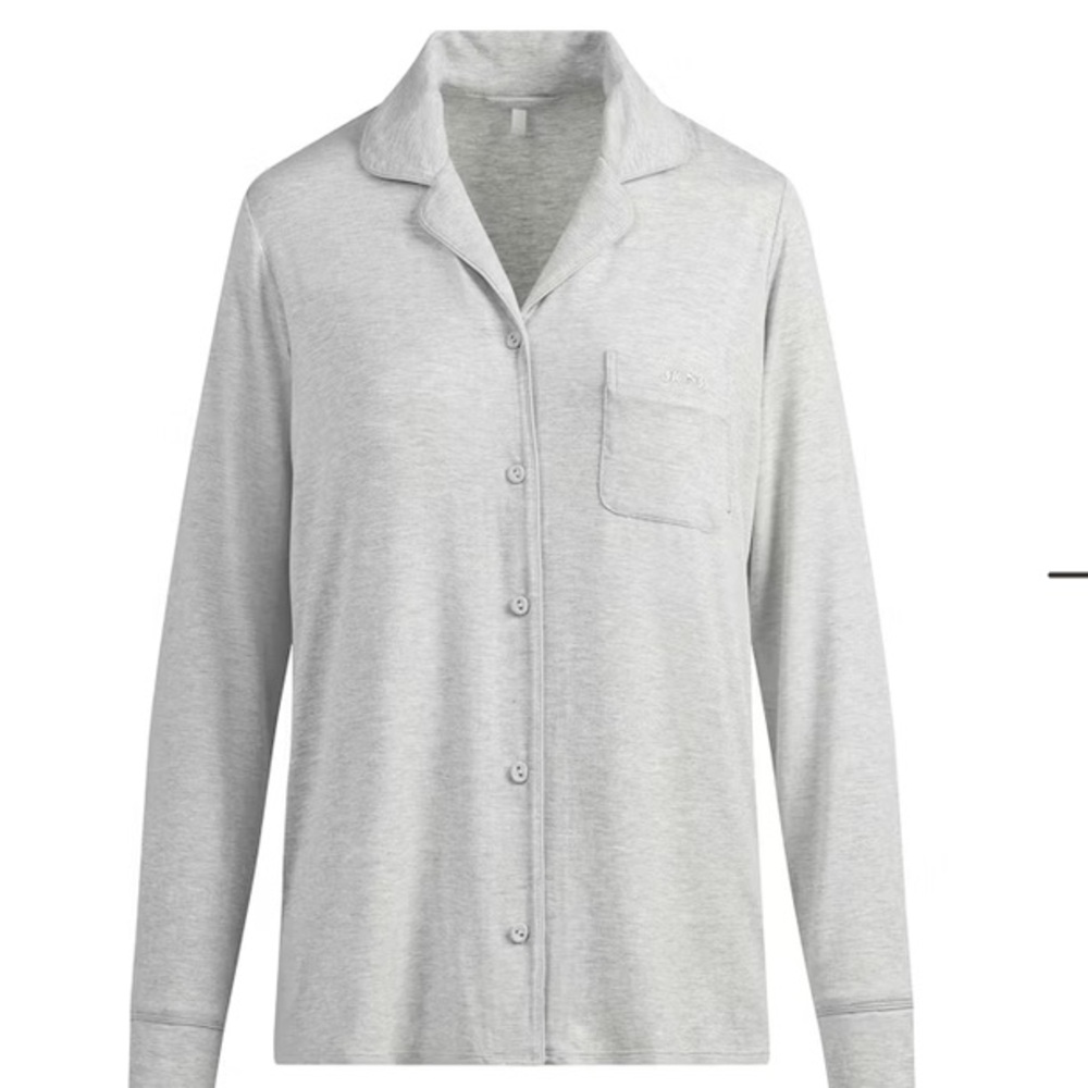 SKIMS NWT Buttery Soft Long Sleeve Shirt Only - Picture 4 of 10
